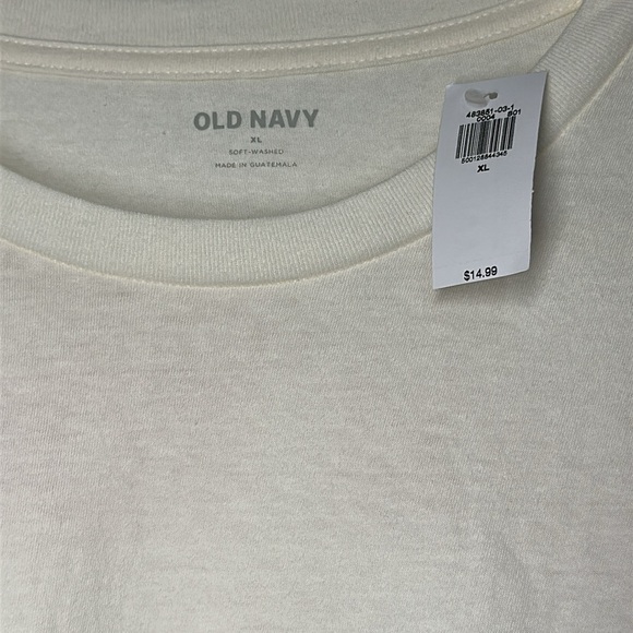 Old Navy Cream Short Sleeve Tee - Picture 5 of 7
